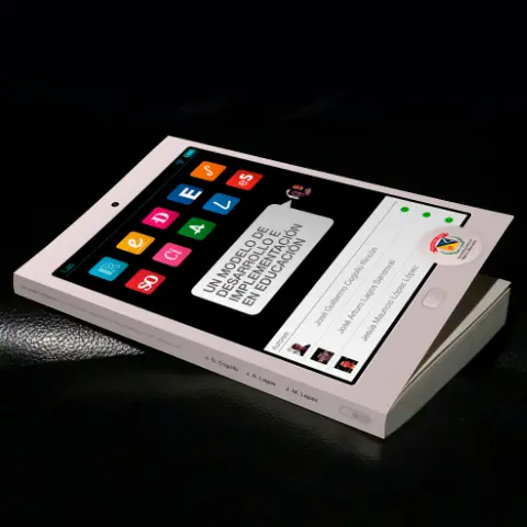 Imagen con la portada del libro que trata sobre el uso de las redes sociales en el aula de clase.