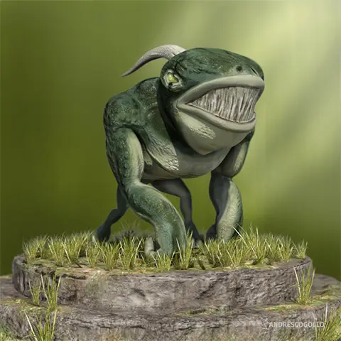 imagen con el diseño conceptual de una figura para pintar y su empaque.